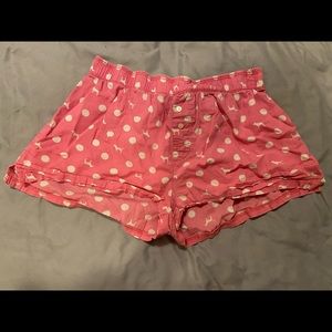 VS Pink PJ shorts